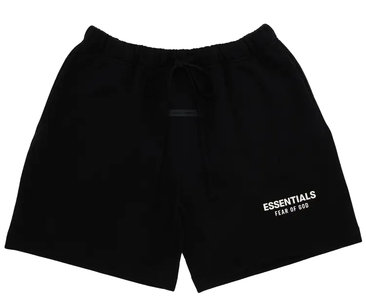 Jet Black Essentials Shorts