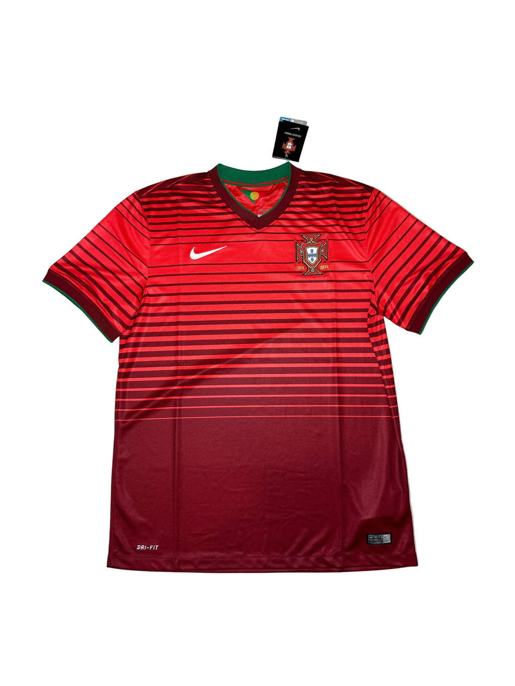 2014-15 Portugal Home Shirt Large