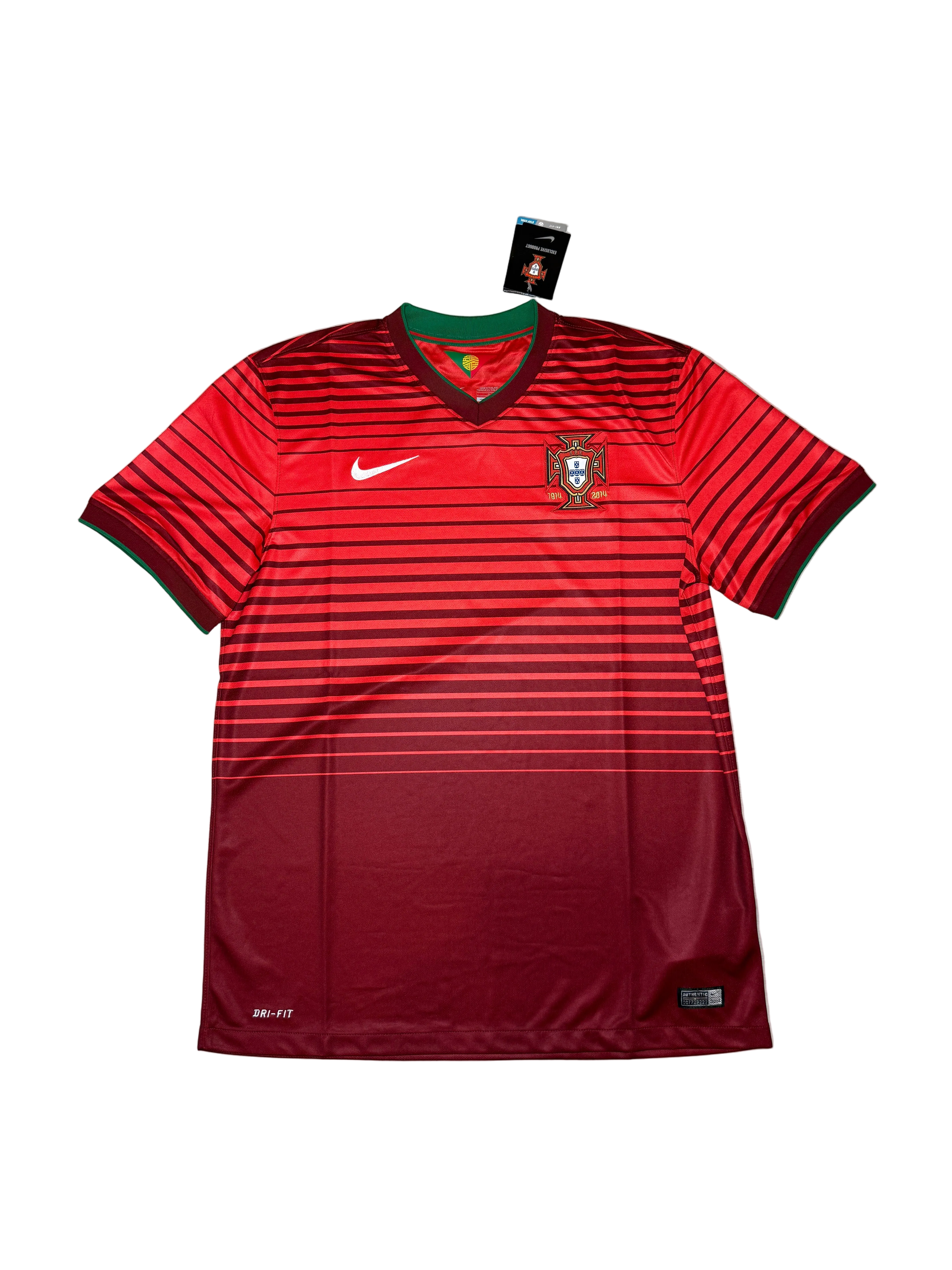 2014-15 Portugal Home Shirt Large