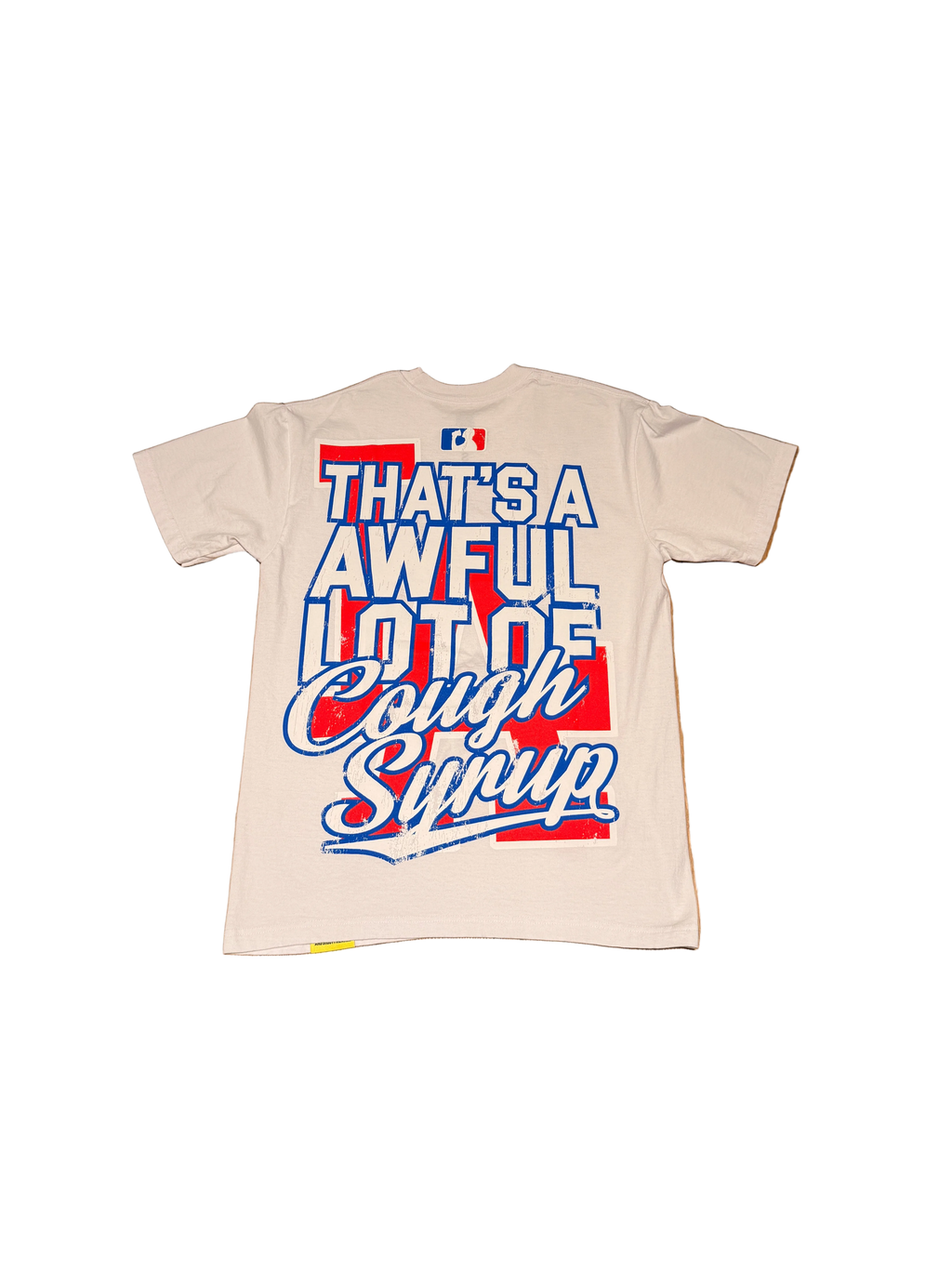 White Dodgers Cough Syrup T-Shirt