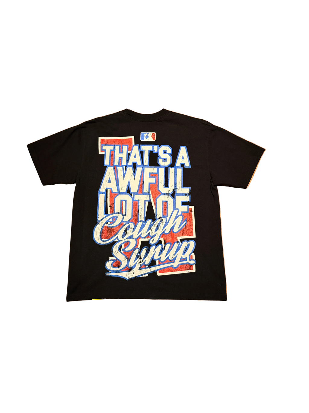 Black Dodgers Cough Syrup T-Shirt