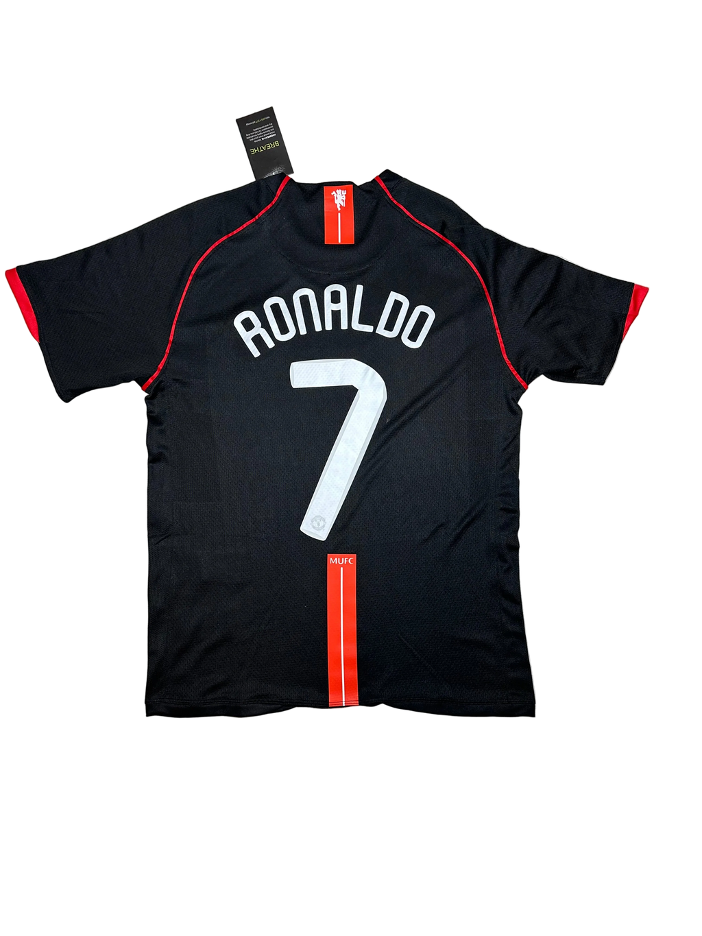 Manchester United 2007-08 Away Black Ronaldo 7