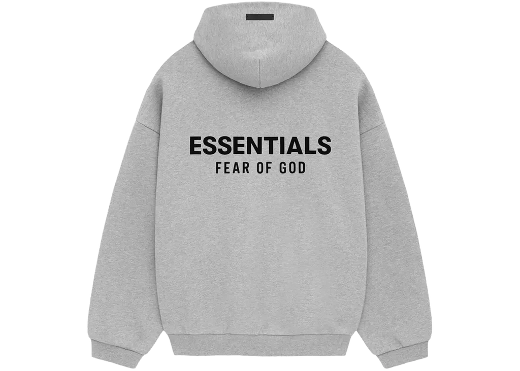 Light Heather Gray Essentials Hoodie
