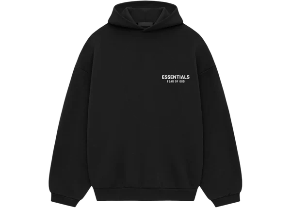 Black and White Essentials Hoodie