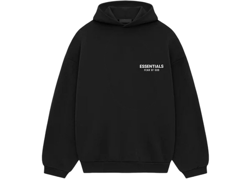 Black and White Essentials Hoodie