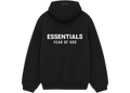 Black and White Essentials Hoodie