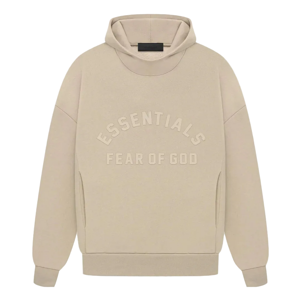 Dusty Beige Essentials Hoodie