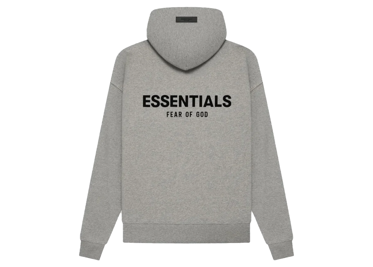 Dark Oat Essentials Hoodie